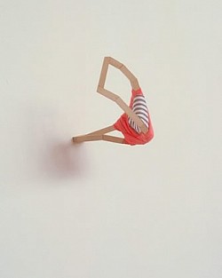 Onadyme, 2004, wood and fabric, 7