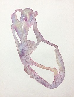 Harness, 2003. Watercolor (9 x 12 inches) $300