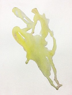 Lime-Flats, 2003. Watercolor (9 x 12 inches) $300
