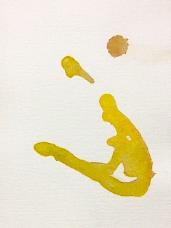 Sling, 2004. Watercolor (4.5 x 6 inches) $100