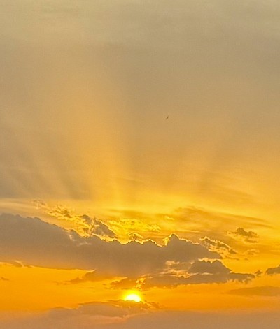 April Sunset, 2025